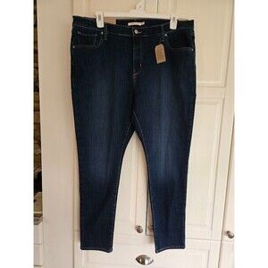 Levi's 721 High Rise Skinny Jeans - Blue - Womens size 20W -M - New